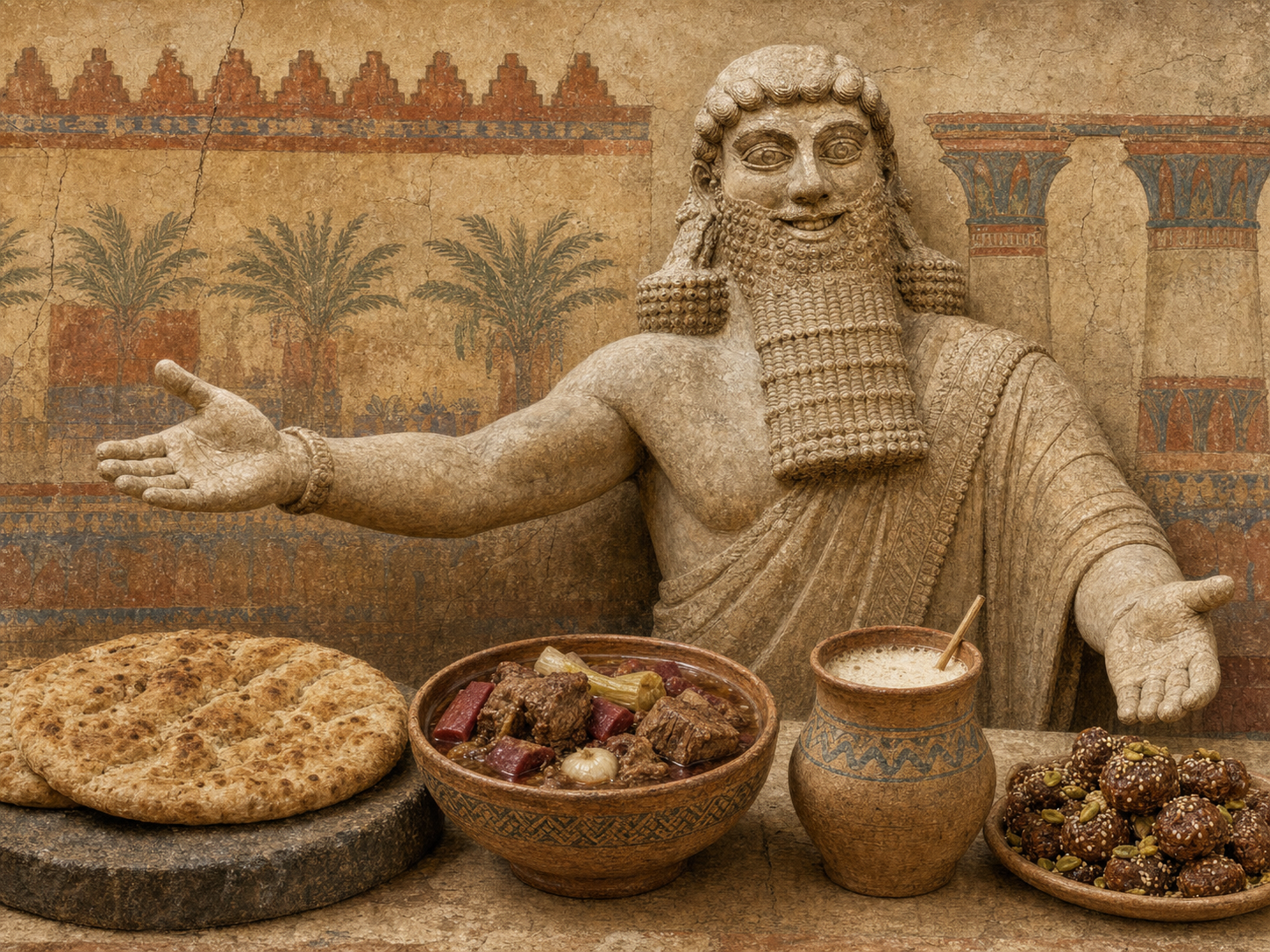 Gilgamesh at the table