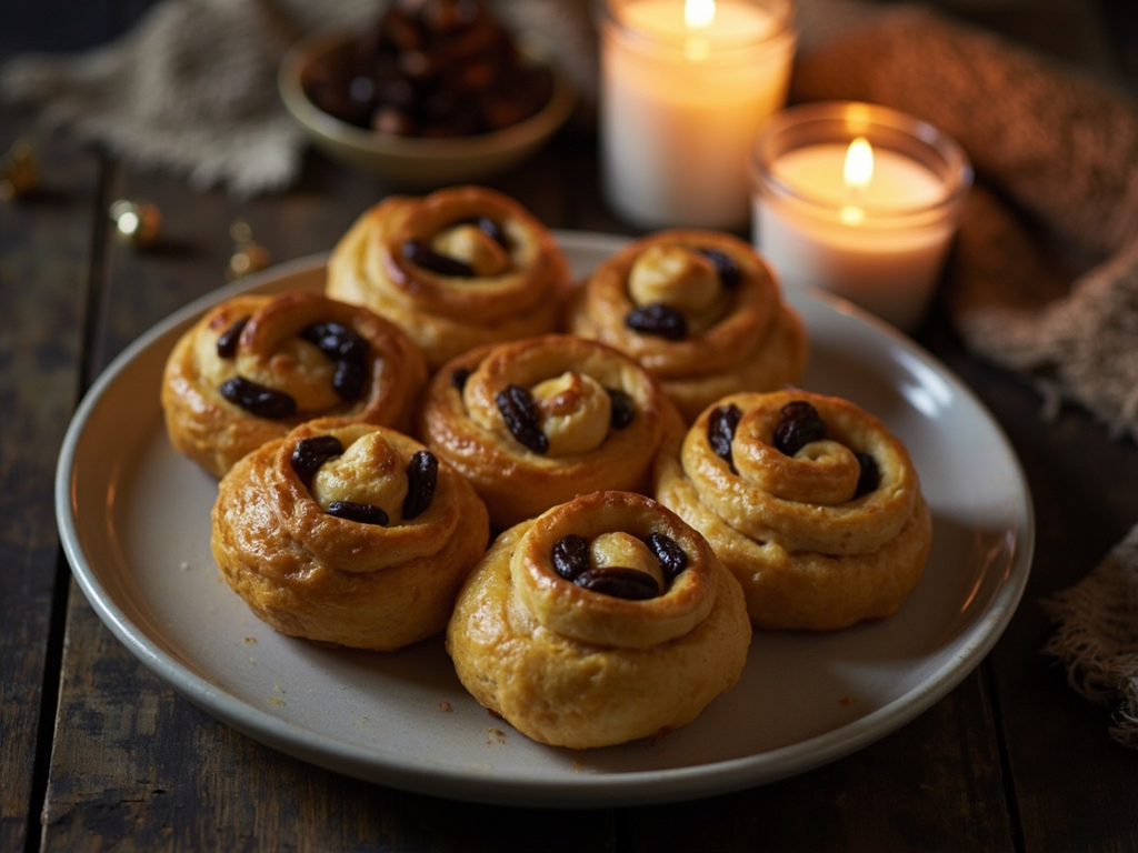 Lussekatter — Golden Saffron Lucia Buns (Vegan)