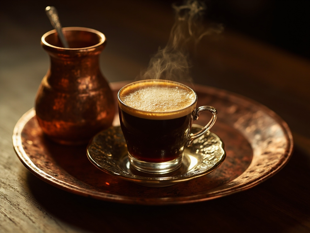 Café à la mode d'Orient, rapporté d'Égypte