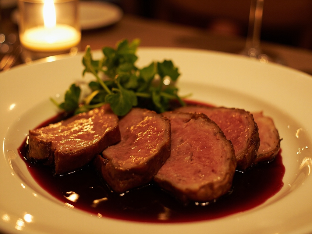 Caneton à la rouennaise