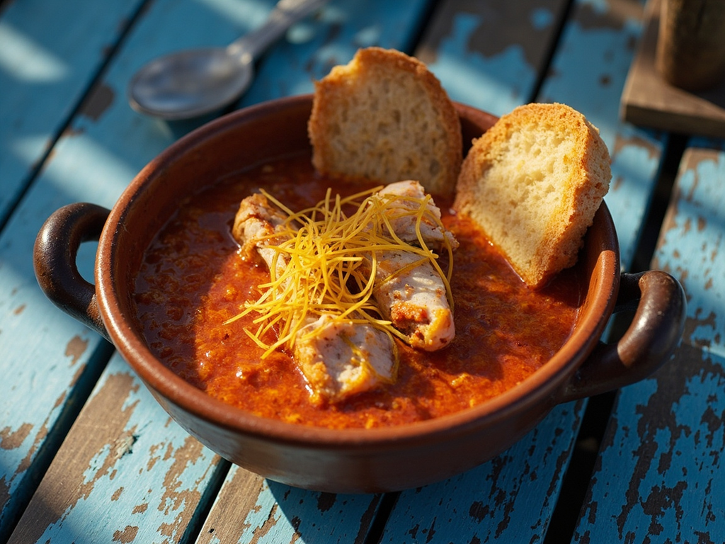 Soupe de poissons de roche du Bel-Ami