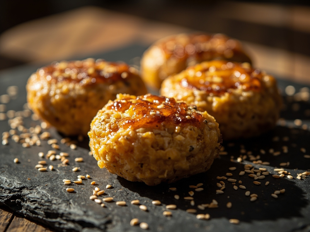Melitoutta, gâteau de miel au sésame