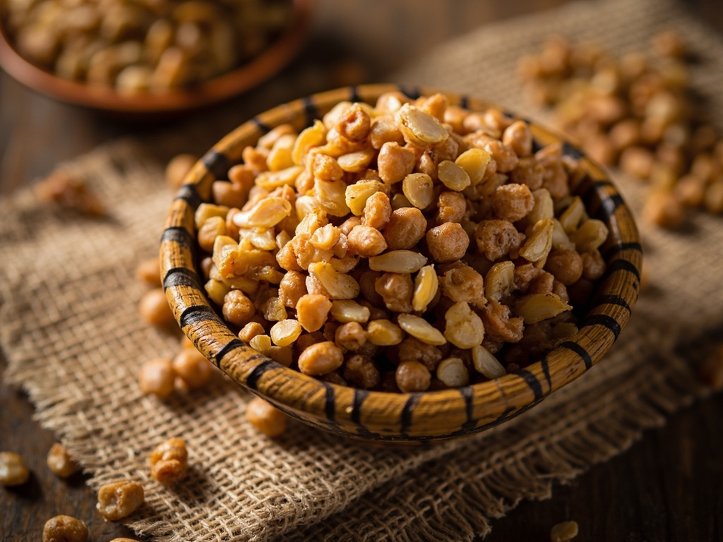 Kolo — Roasted Traveler's Grains (Barley and Chickpeas)