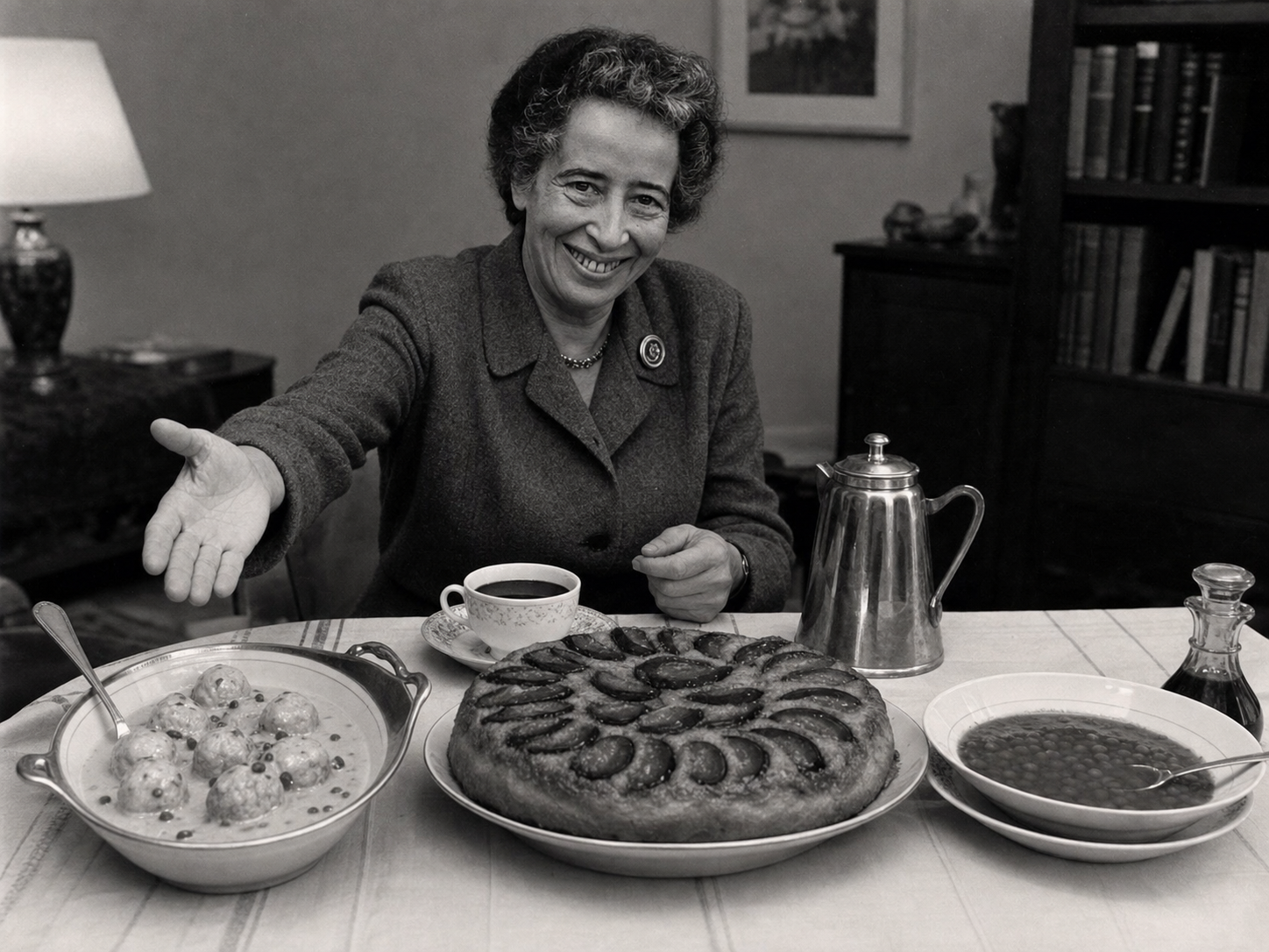 Hannah Arendt à table