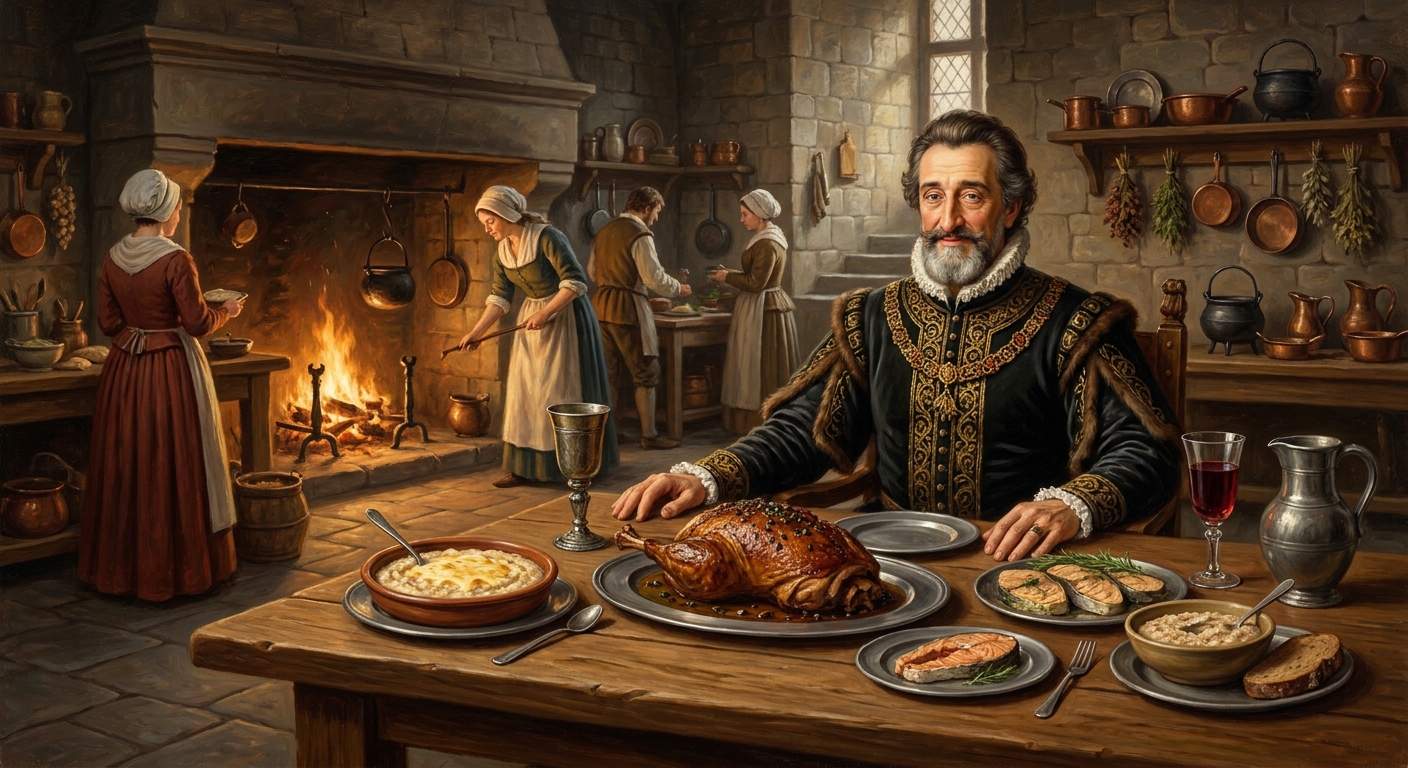 Henri IV à table