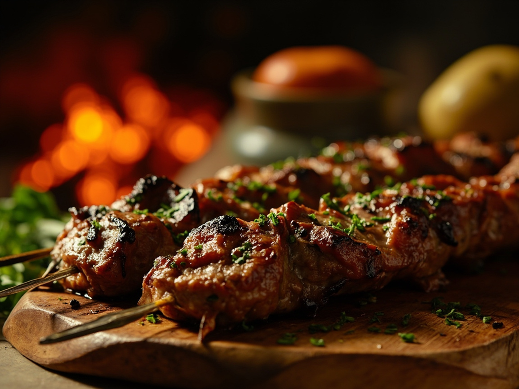 The Roasted Portion of the Hecatomb (Herb-Grilled Beef)