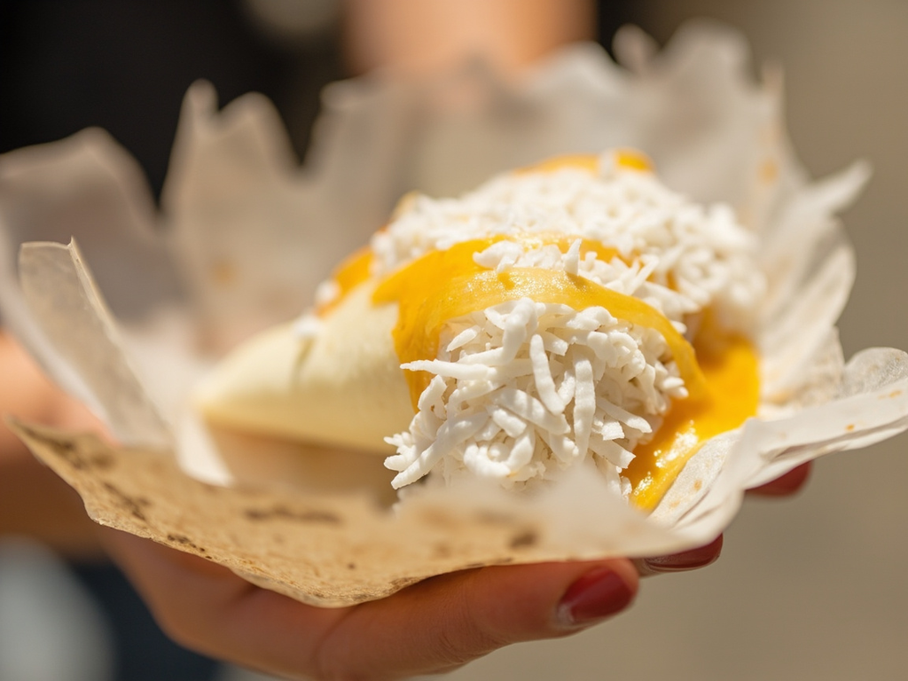 Tapioca de coco — l'en-cas de rue carioca