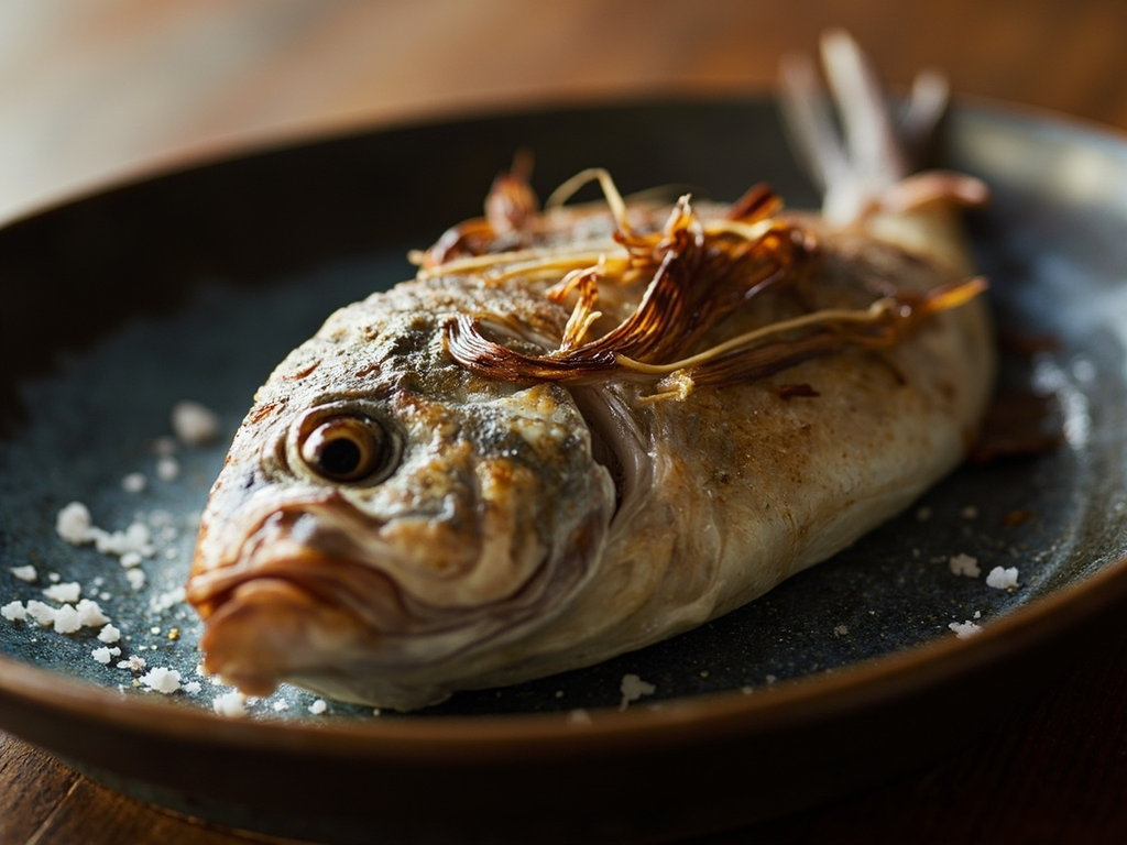 Tai no Shioyaki — Sea Bream Grilled with Sea Salt
