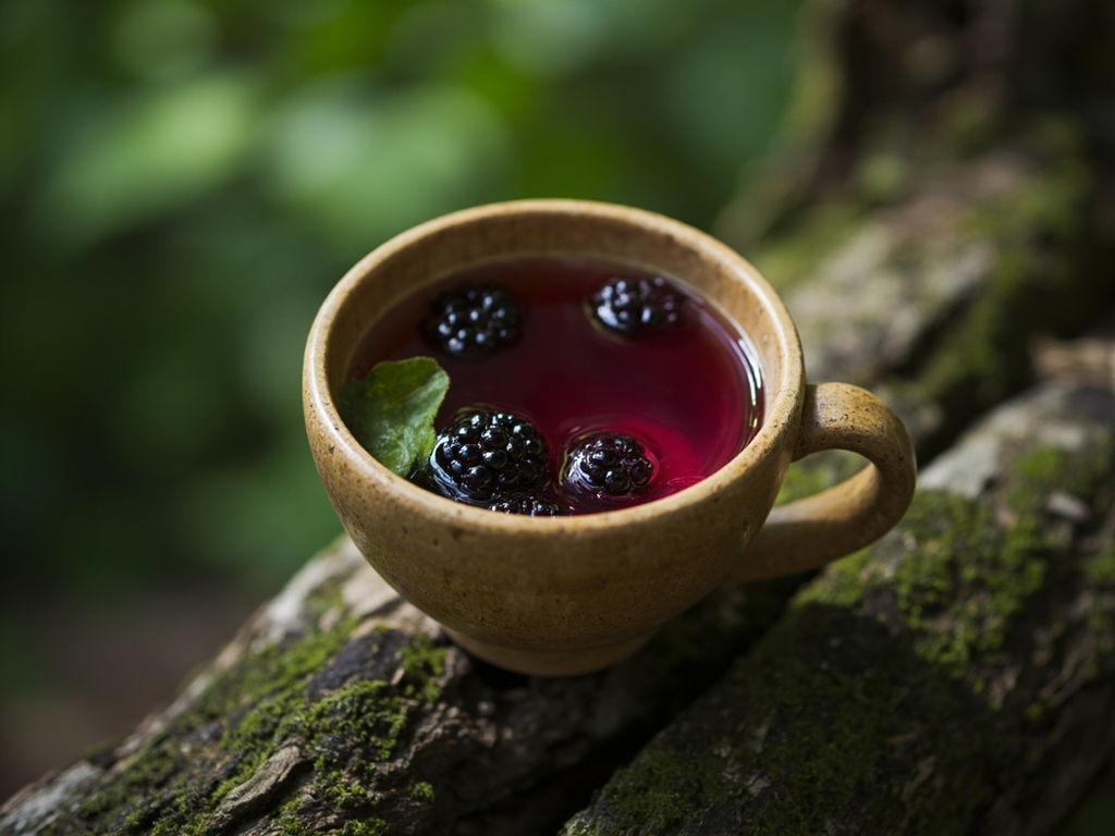 Wai tāwara — infusion of bark and forest berries