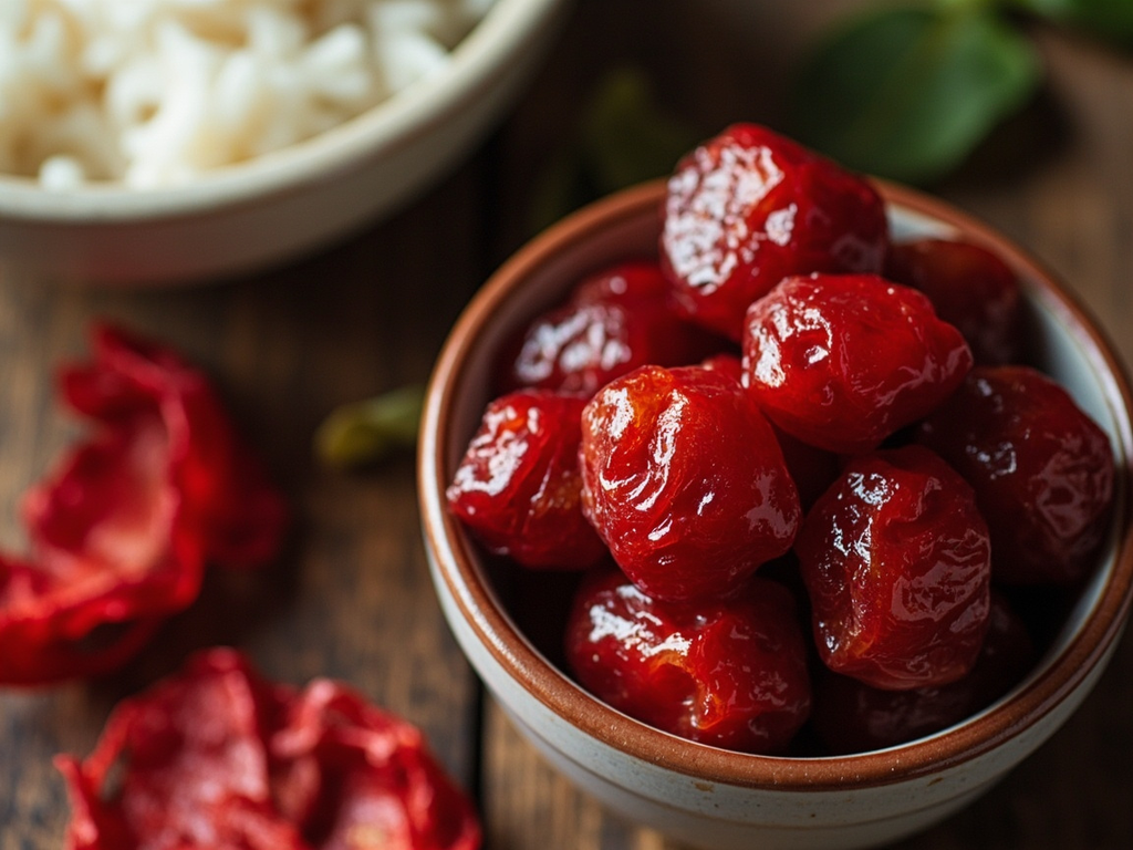 Umeboshi, prunes salées séchées (梅干し)