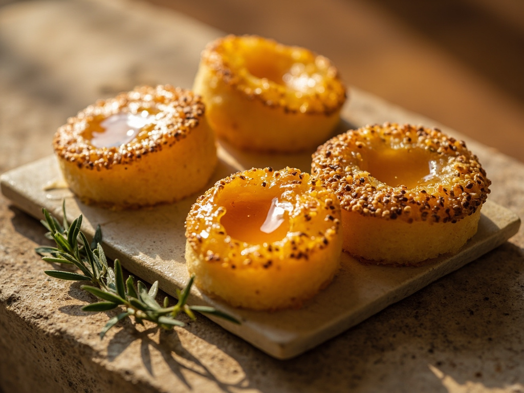 Gâteau de miel et sésame pour les dieux