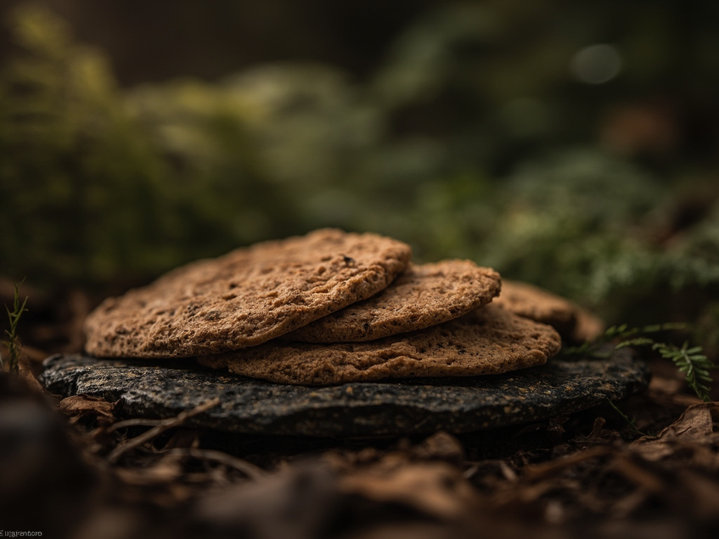 Aruhe tuki (Pounded fernroot patty)