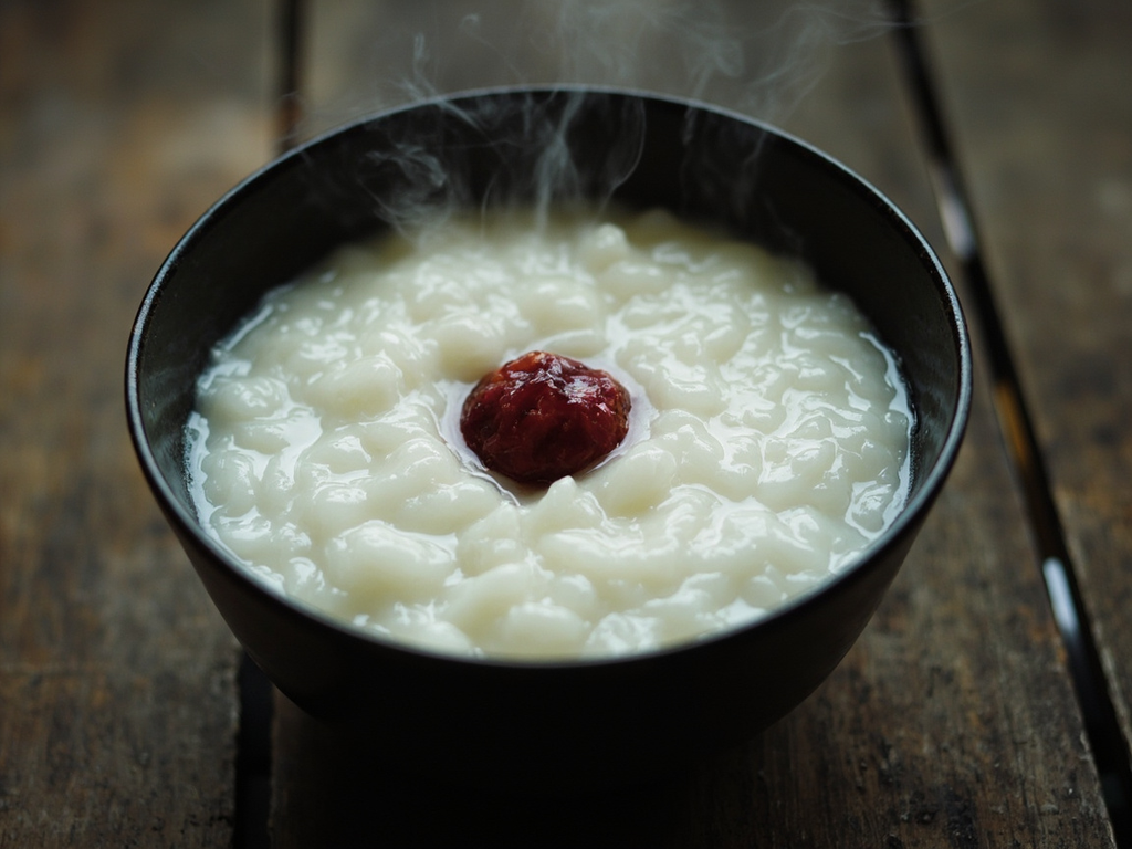 Okayu — morning rice porridge