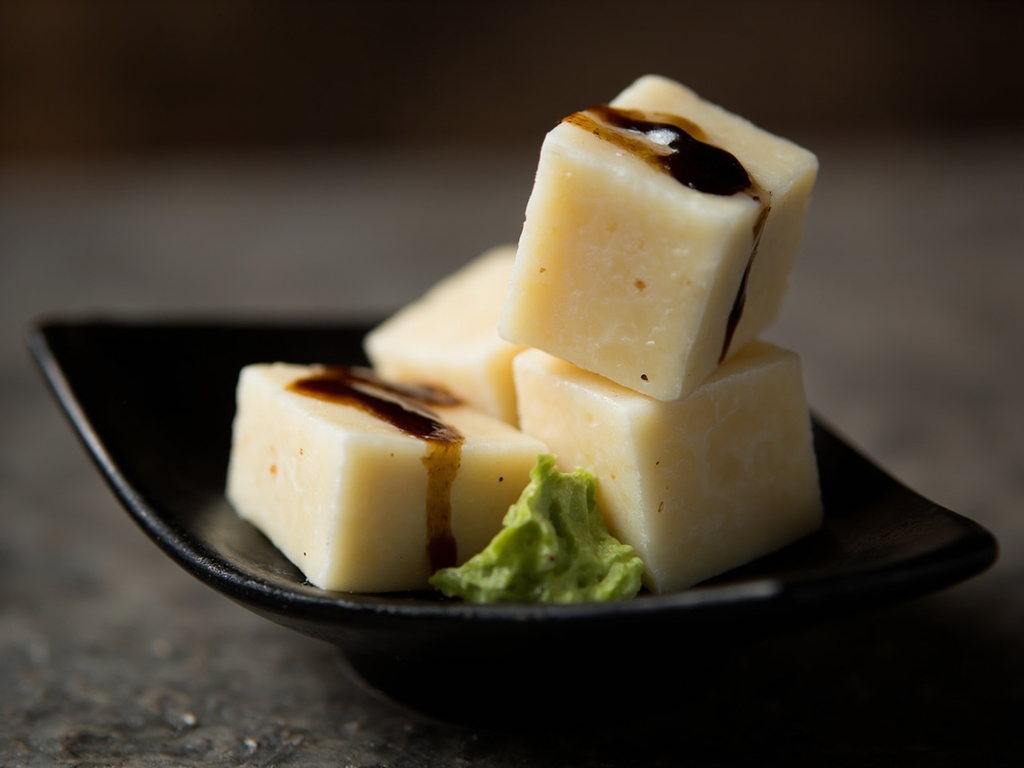 Goma-dōfu — sesame "tofu" with kuzu