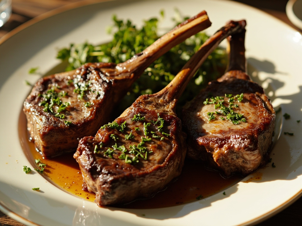 Herb-Crusted Lamb Chops
