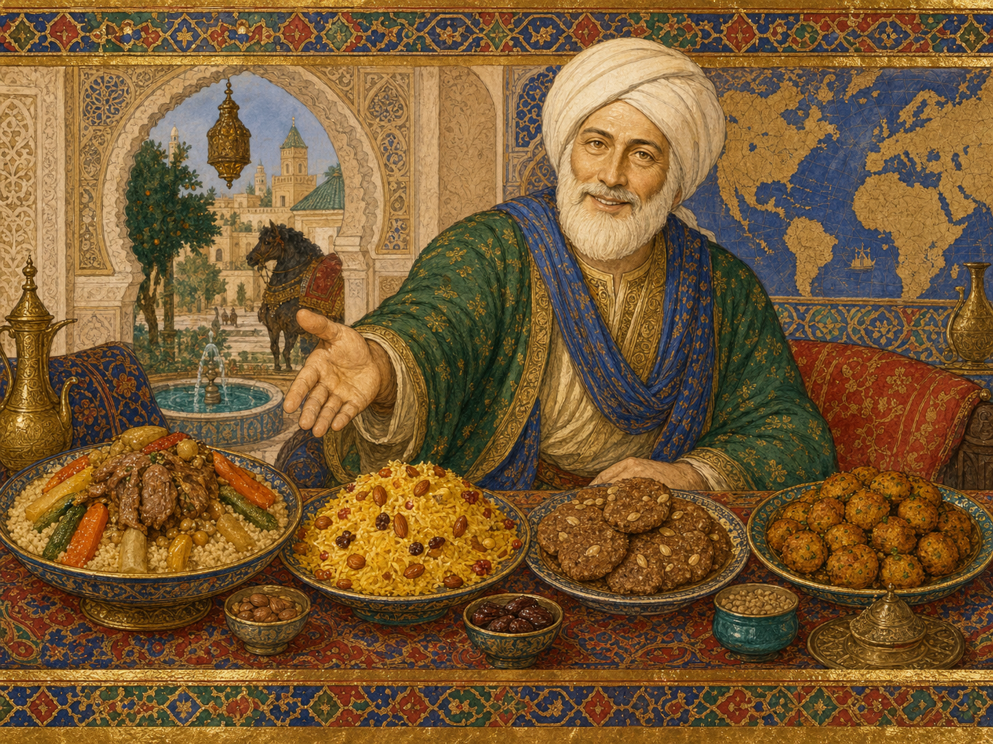 Ibn Battûta à table