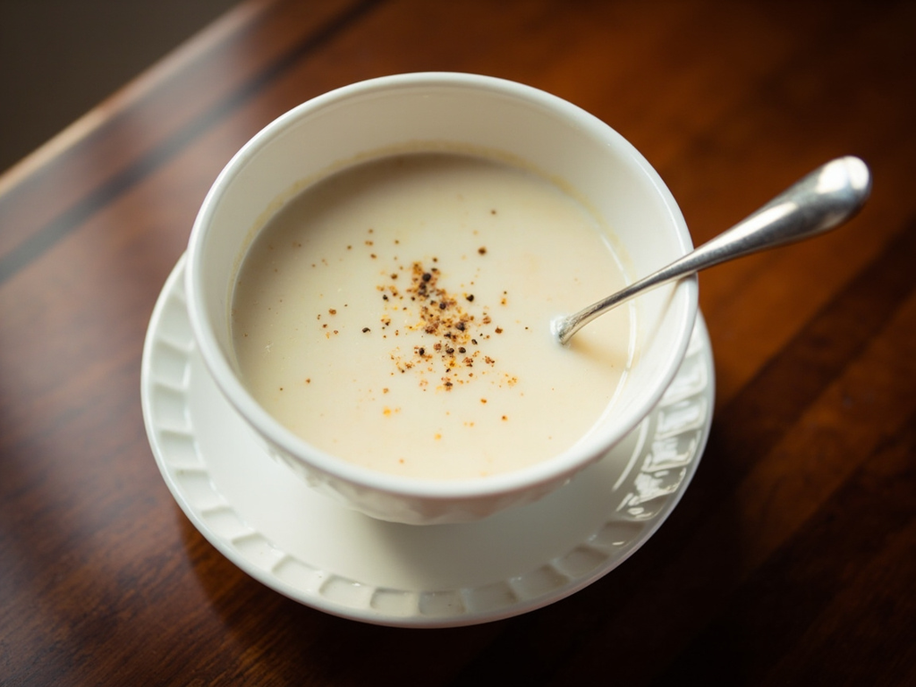 White Soup (potage blanc aux amandes)