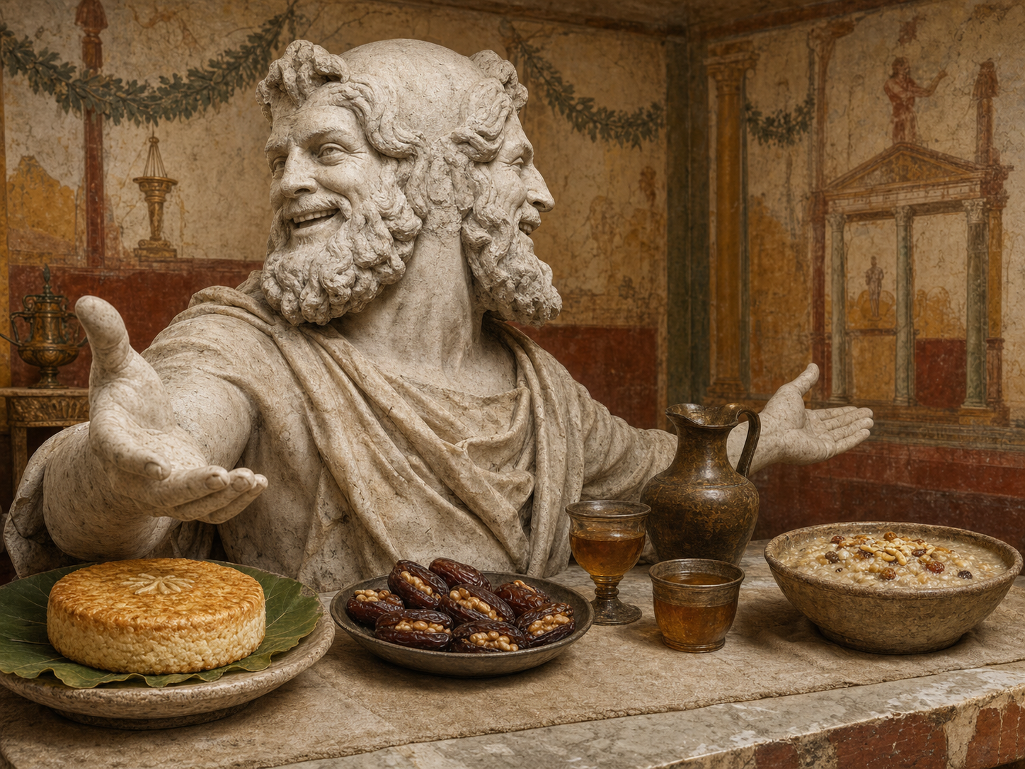 Janus at the table