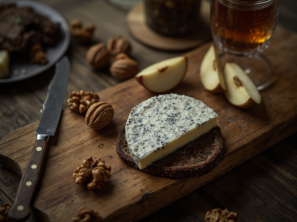 La tomme de Savoie au pain bis