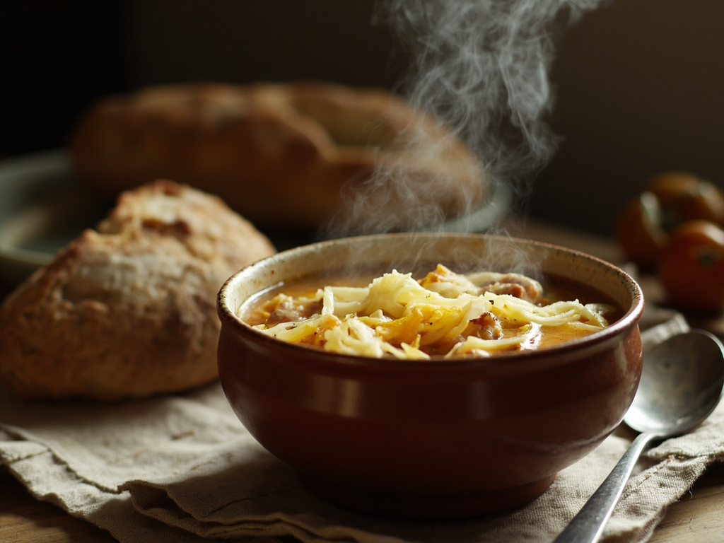 Soupe au pain et au fromage du Tarn (l'oulade)