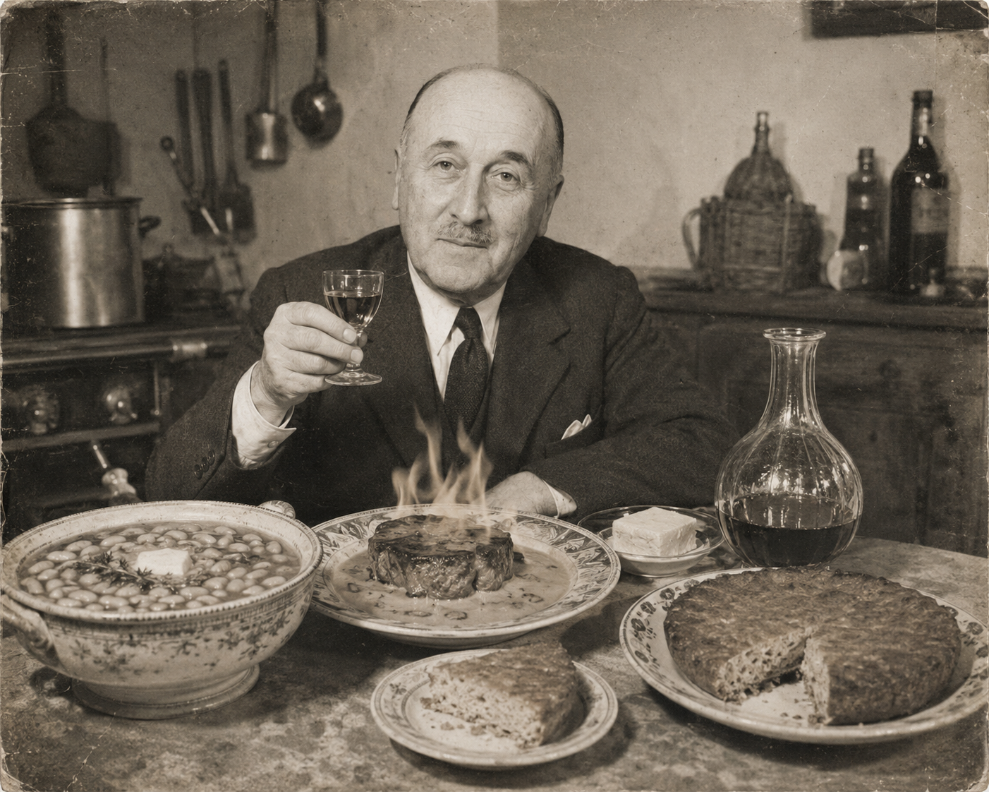 Jean Monnet à table
