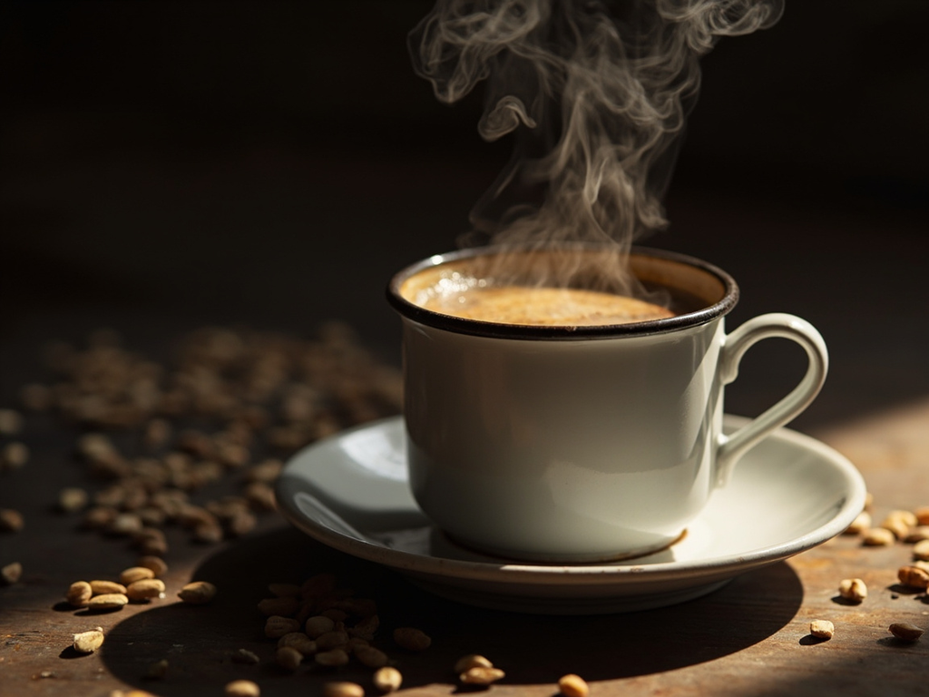 Café national à l'orge et à la chicorée