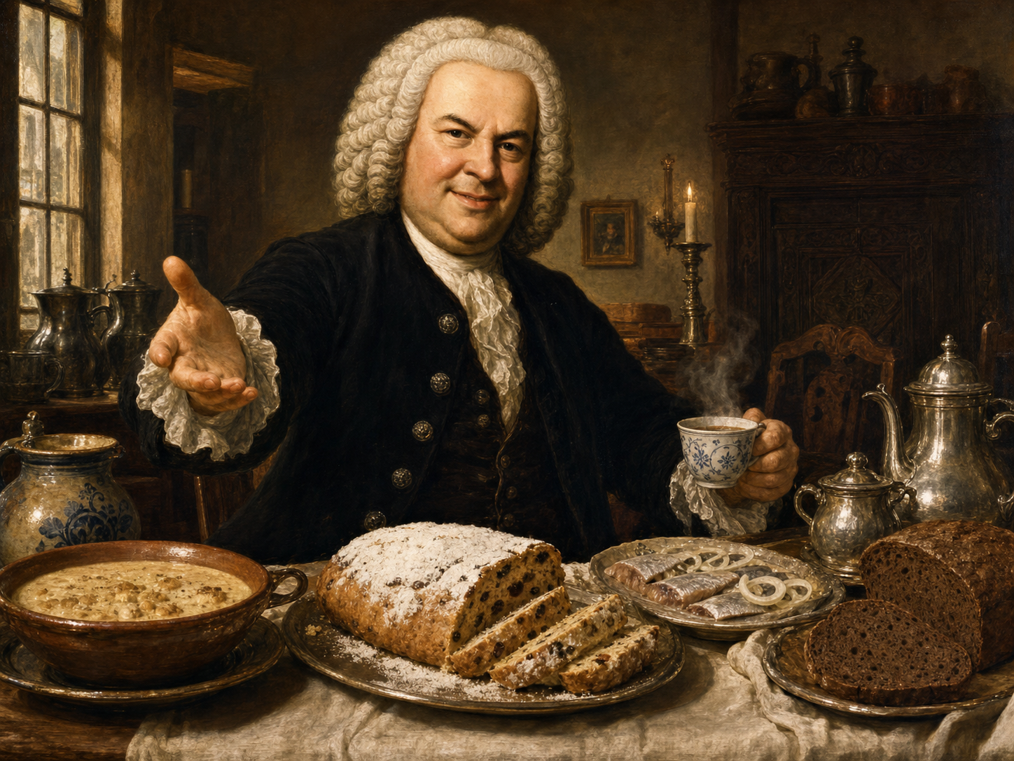 Jean-Sébastien Bach à table