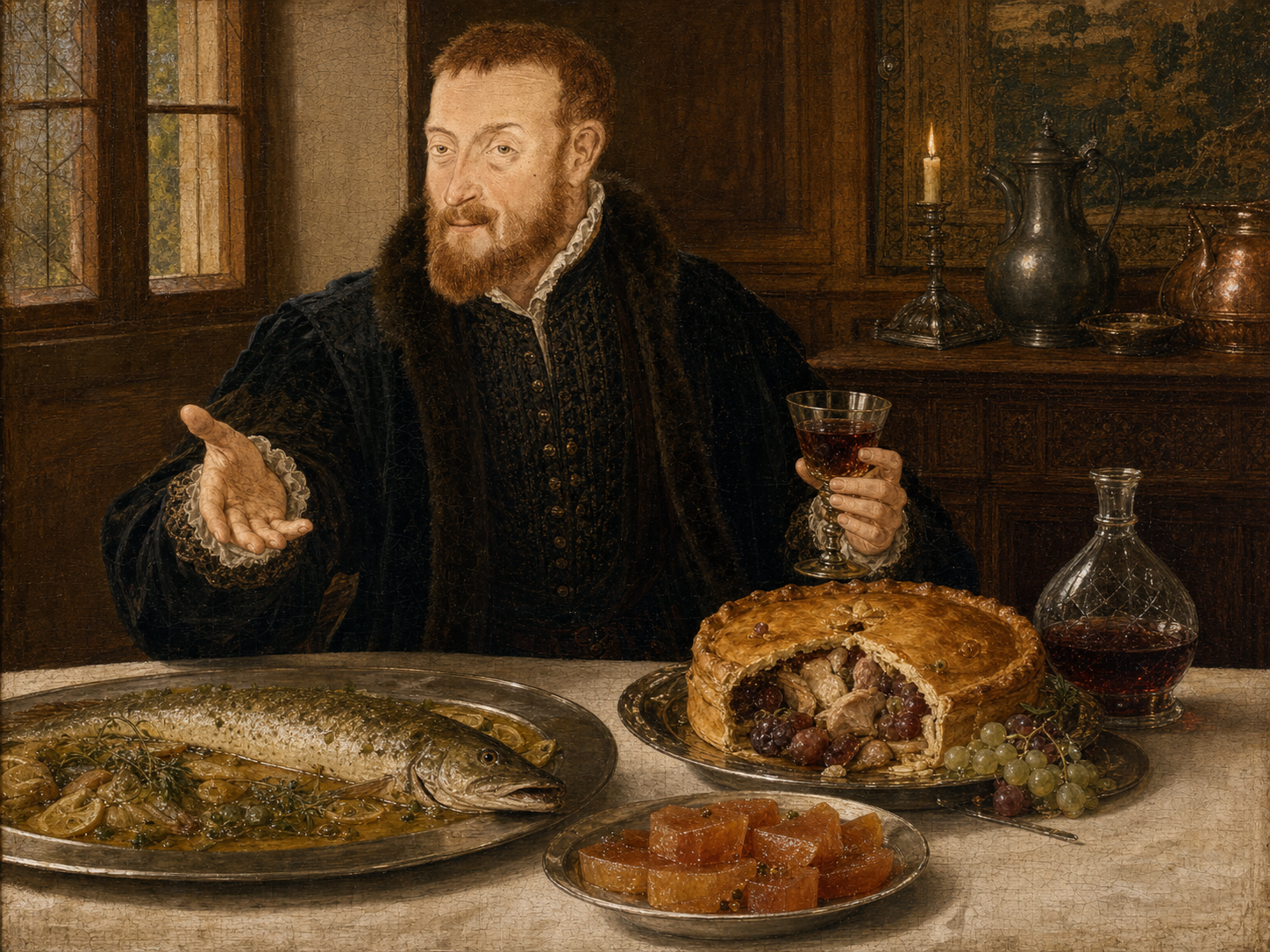 Joachim du Bellay à table
