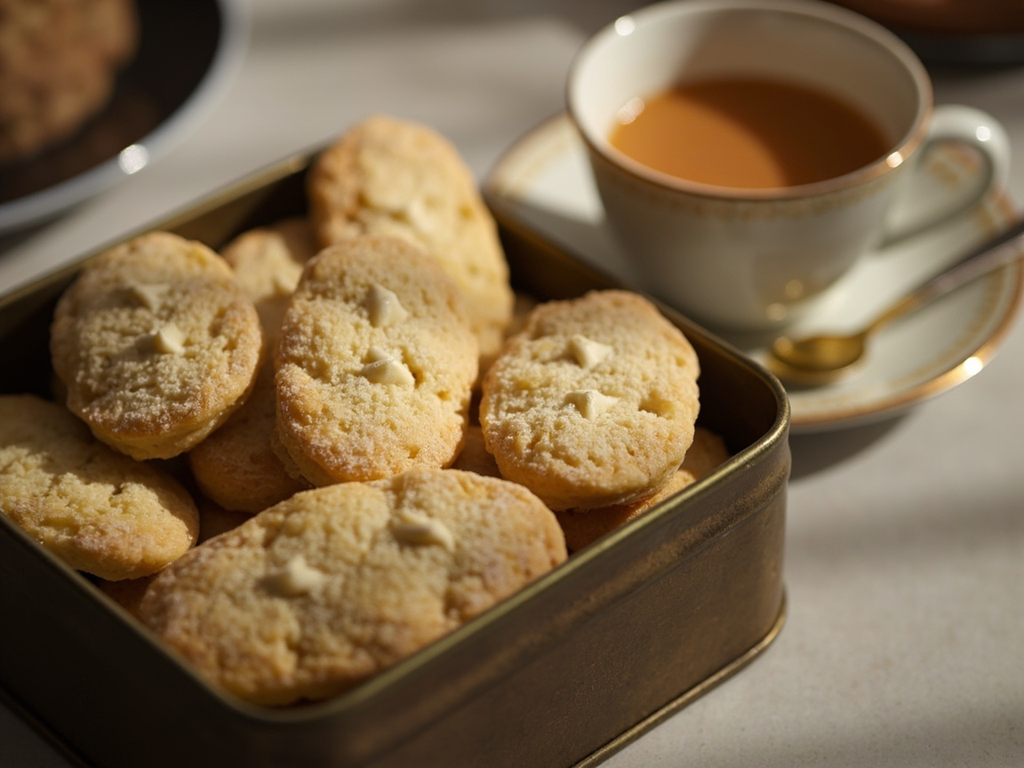 Scottish shortbread from the biscuit tin