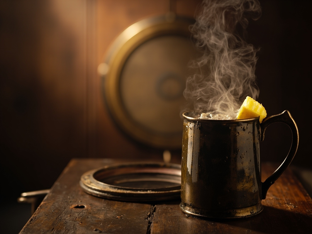 Ship's Grog with Lemon