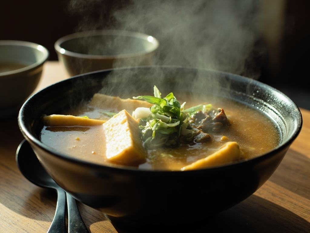 Soupe miso du matin (miso shiru)