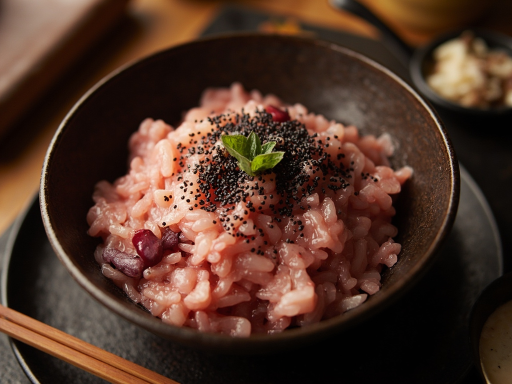 Sekihan (riz festif aux haricots azuki)