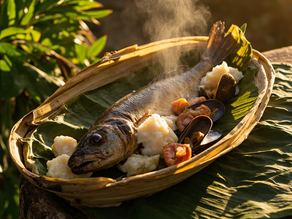 Umu Kai Moana — earth-oven seafood feast