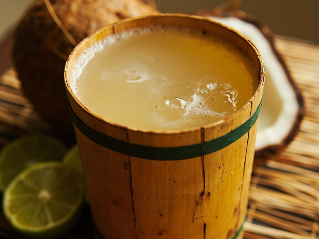 Tuba — Vin de palme frais