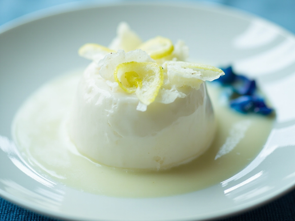 Blanmanje kokoye (coconut blancmange)