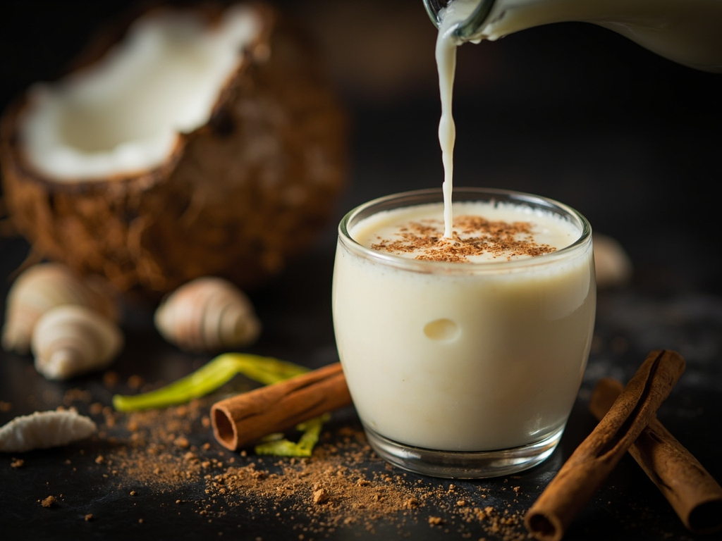 Kremas (festive coconut cream)