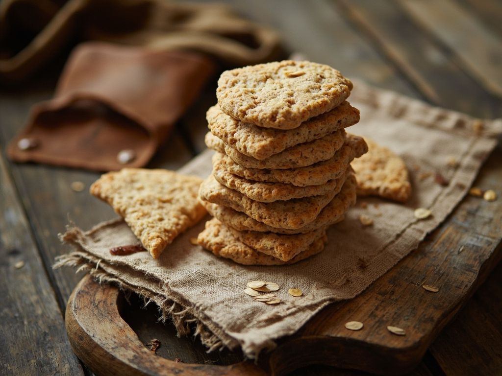 Galettes d'avoine du chevalier en quête