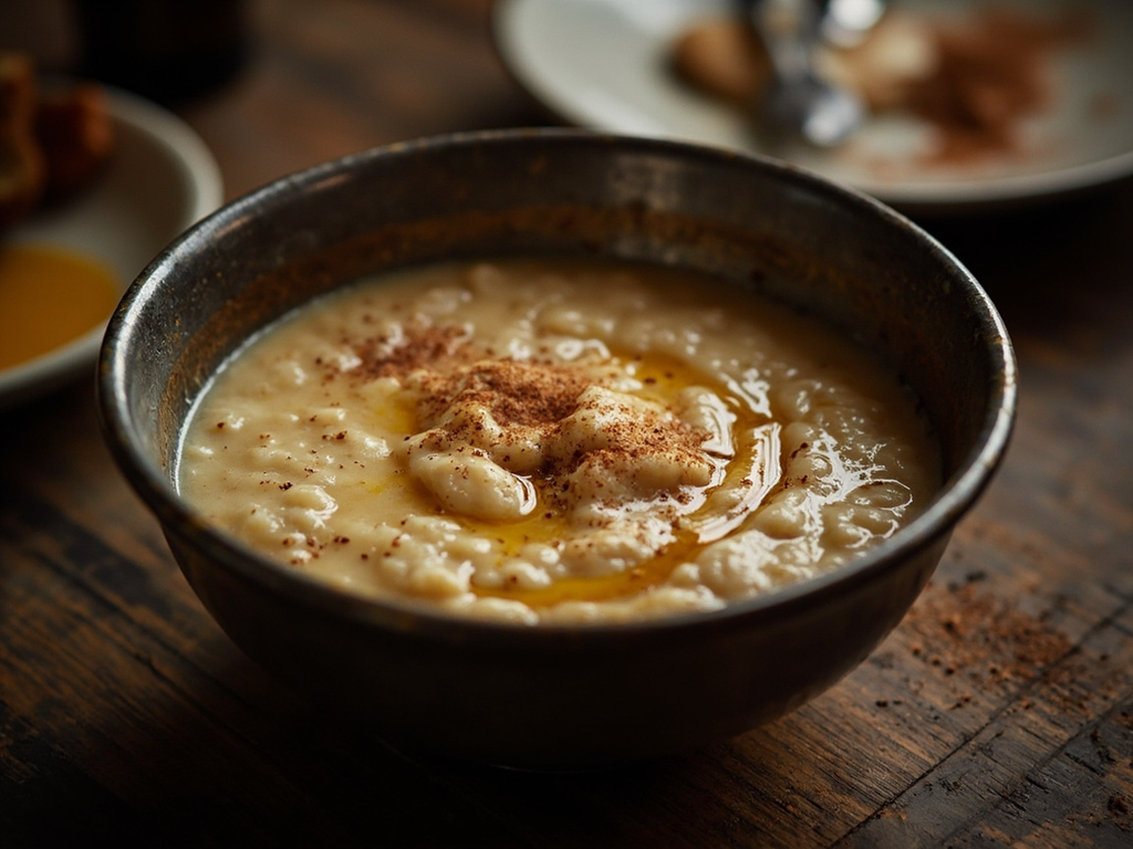 Hirsebrei — Millet Porridge with Honey