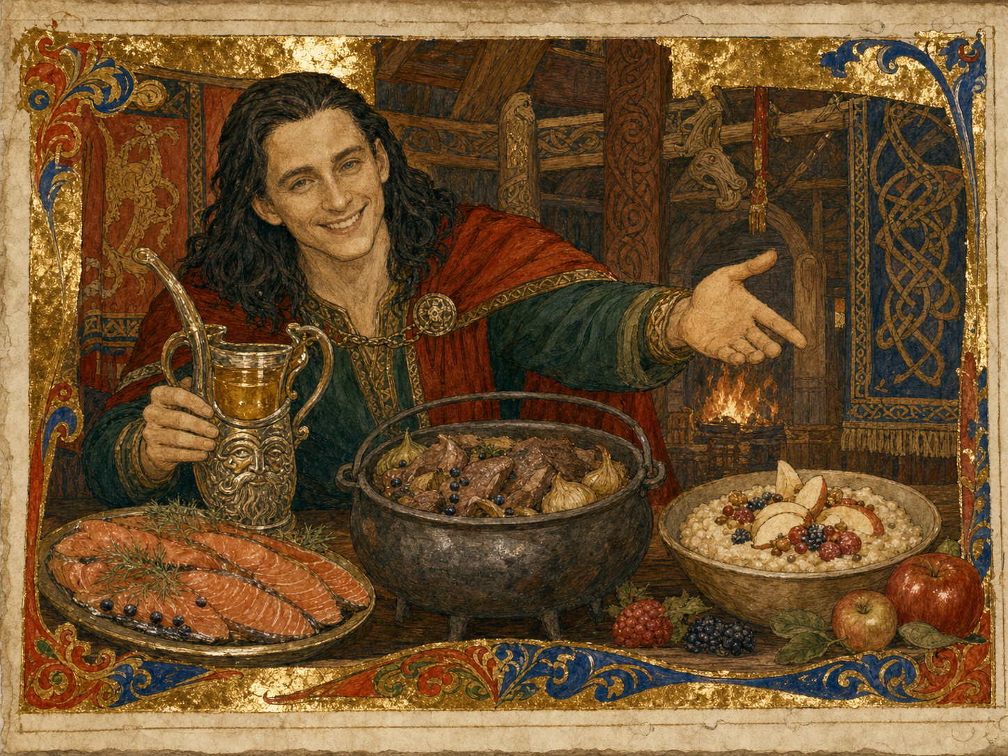 Loki à table