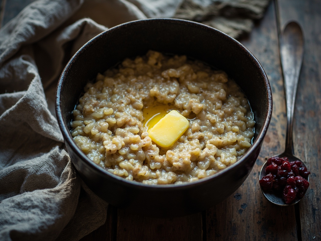 Barley *Puuro* with Northern Berries