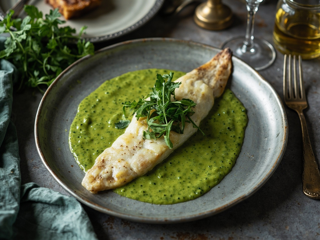 River Pike with Green Sauce