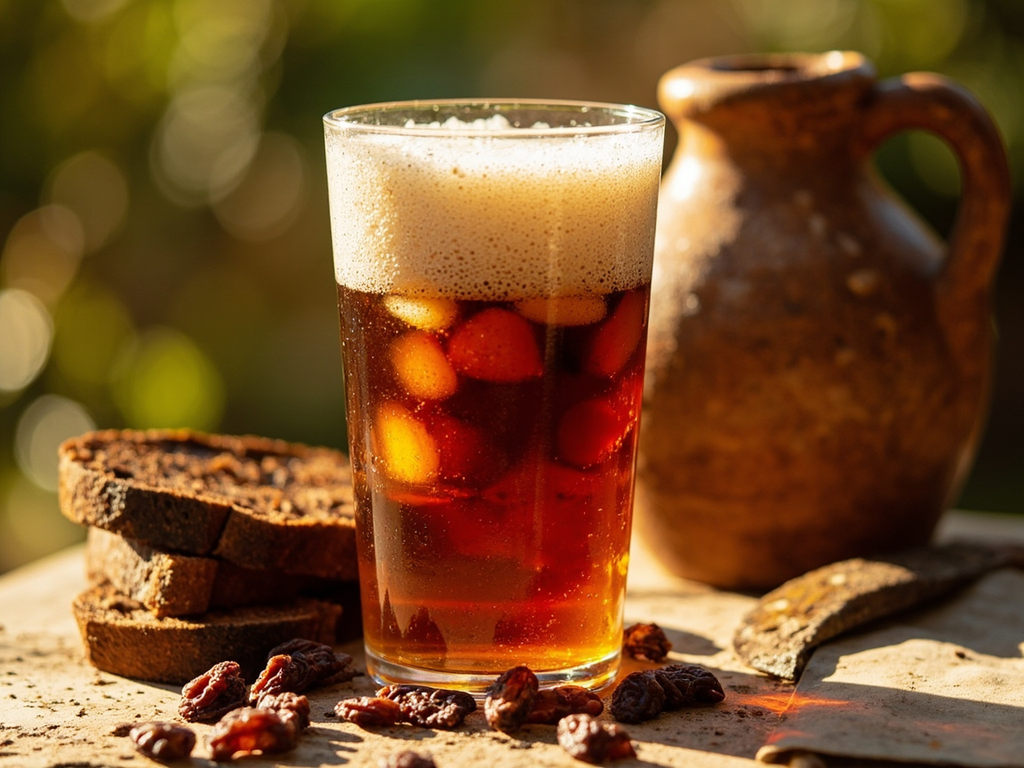 Kvass iz Chornogo Khleba (Black Bread Kvass)