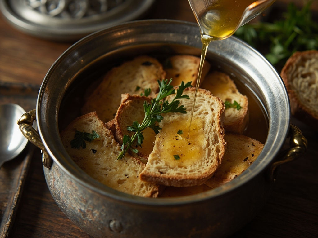 Potage de santé aux herbes