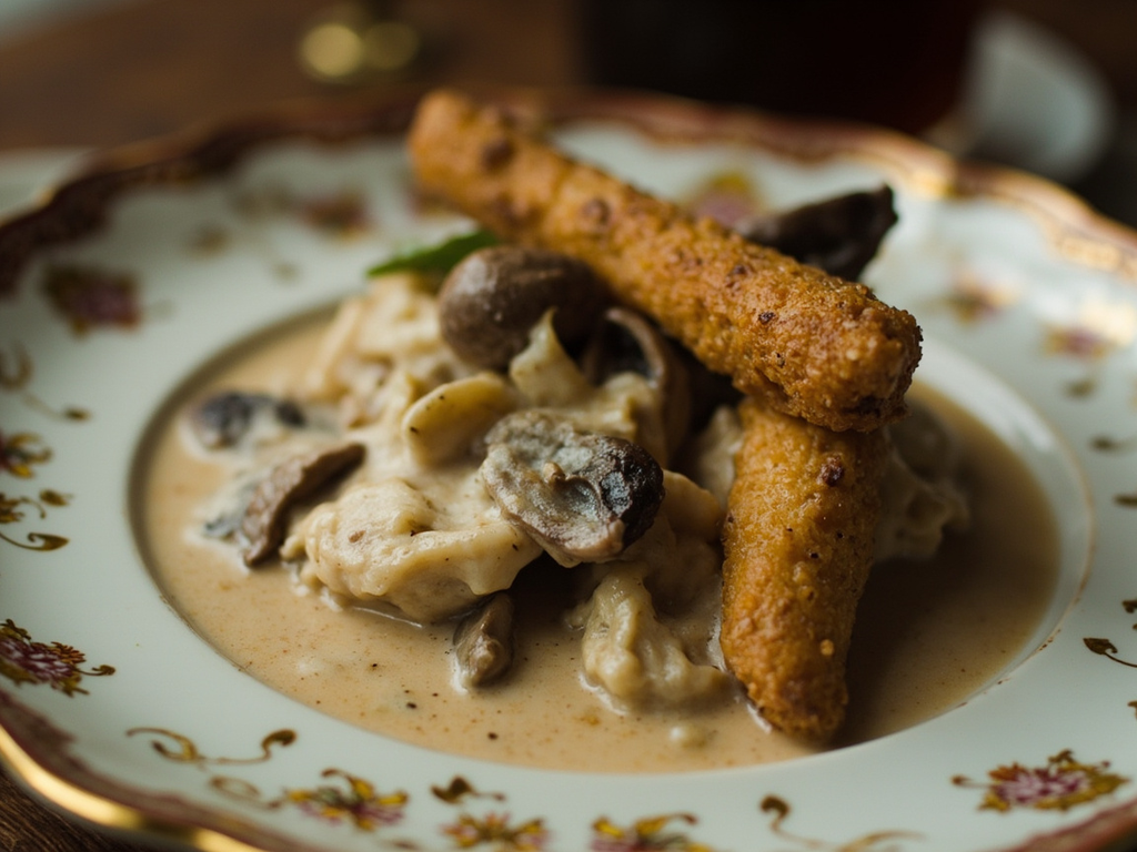 Fricassée de poulet au verjus