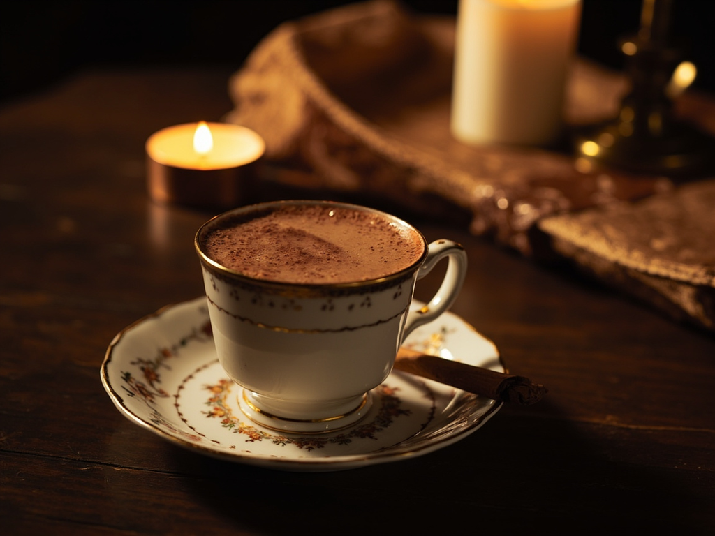 Chocolat chaud à la cannelle