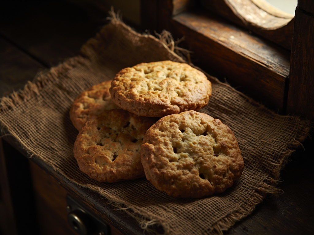 Biscoito de bordo (ship's biscuit)