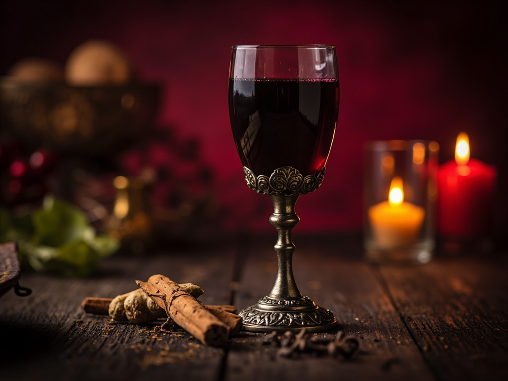 Hipocrás das especiarias (spiced wine)