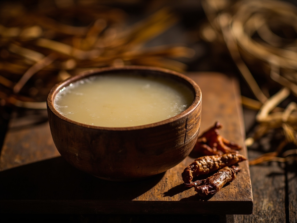 Wai kāuru — sweet drink from tī kōuka root
