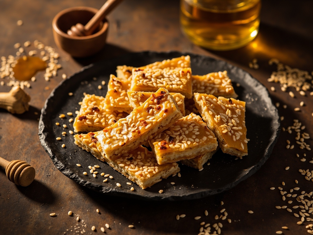 Itría with Sesame and Honey, Birth Cake