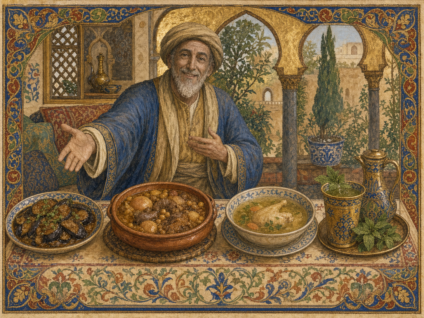 Maïmonide à table